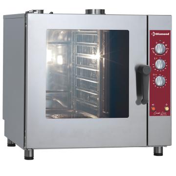 Abur de cuptor cu gaz/convectie, 7x GN 1/1