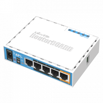 Access point HAP ac, 5 x 100M, 802.11b g n 2.4Ghz, 802.11a