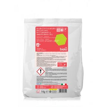 Acid citric ecologic pentru rufe 1kg Biolu - punga