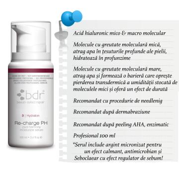 Acid hialuronic micro si macro molecular Re-charge PH