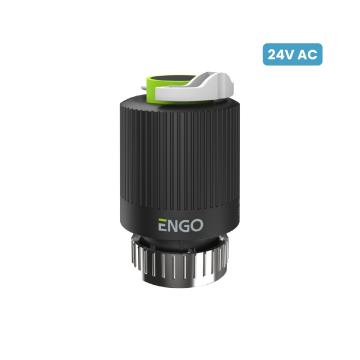 Actuator termoelectric Engo 24V, M30x1.5, normal inchis