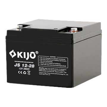 Acumulator AGM, 12V, 28Ah, M5 - KIJO JS12-28