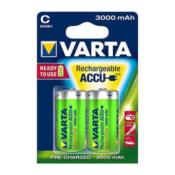 Acumulator R14 NIMH 3000MAH blister 2 buc Varta