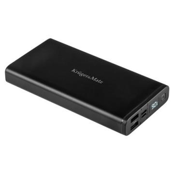 Acumulator extern Power Bank 20000mAh Li-Pol Kruger&Matz