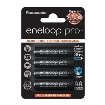 Acumulatori AA 2500MAH Panasonic Eneloop Pro