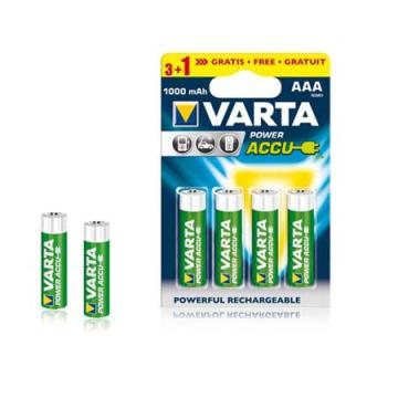 Acumulatori AAA 1000MAH blister 4 buc Varta