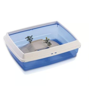 Acvariu FOP din plastic pentru broaste testoase, cu rama