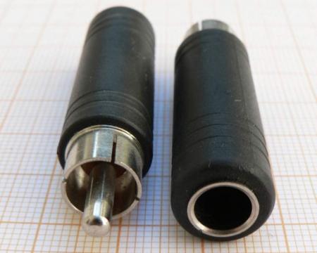 Adaptor/reductie RCA tata-Jack mama 6.3