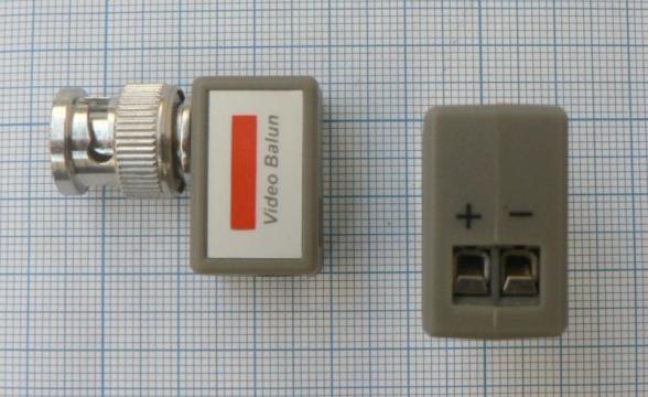 Adaptor video balun BNC tata - UTP mama