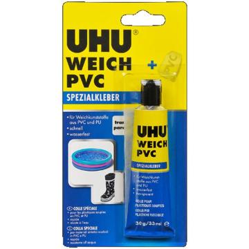 Adeziv UHU plastic moale + PVC 30g 46655