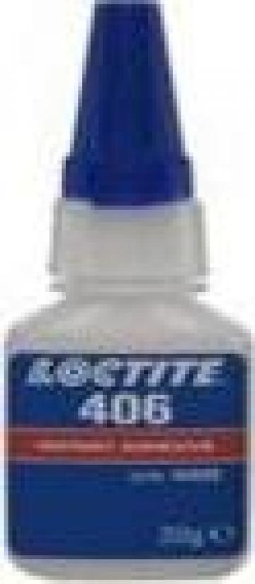 Adeziv plastic si cauciuc Loctite 406 / 20GR