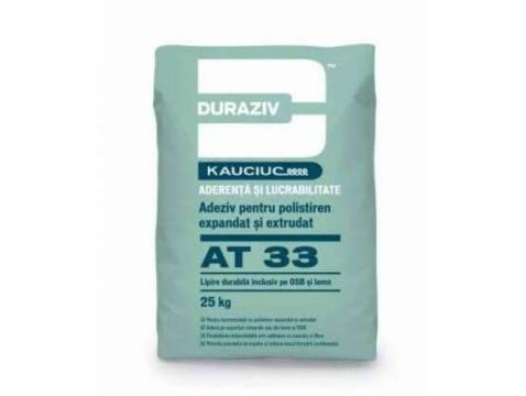 Adeziv polistiren / vata minerala Duraziv AT33, 25 kg