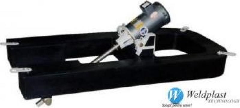 Aeratoare montate pe flotori din HDPE
