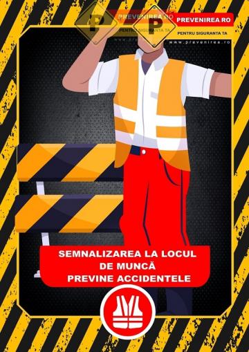 Afise pentru pericol de accidentare
