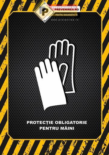Afise pentru protectia mainilor
