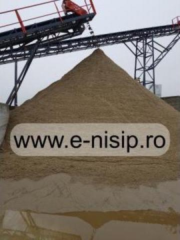 Agregate minerale de balastiera (nisip, pietris, balast)