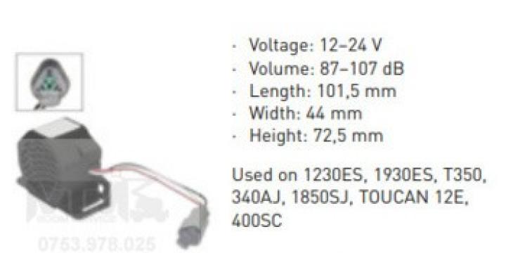 Alarma 12-24 V nacela JLG 1230ES 1930ES T350
