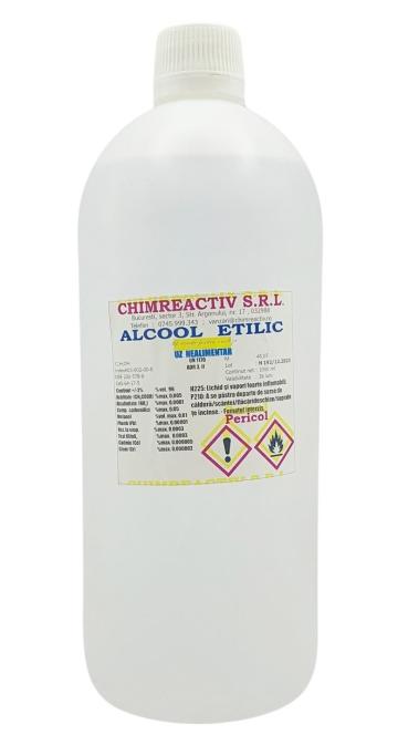 Alcool etilic 96 % PA - 1 litru