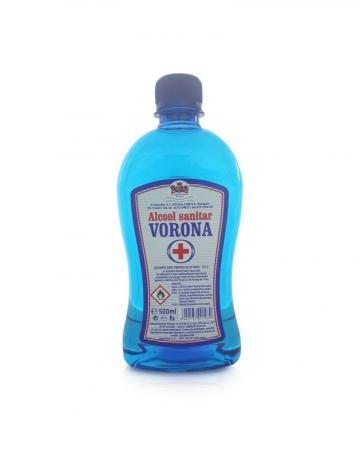 Alcool sanitar spirt 500 ml, Vorona