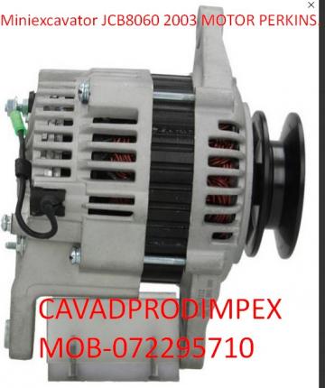 Alternator mini miniexcavator JCB 8060 2003 motor Perkins