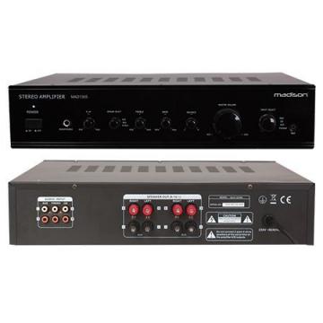 Amplificator audio Hi-Fi, Madison MAD1305BK, 2x100W, negru