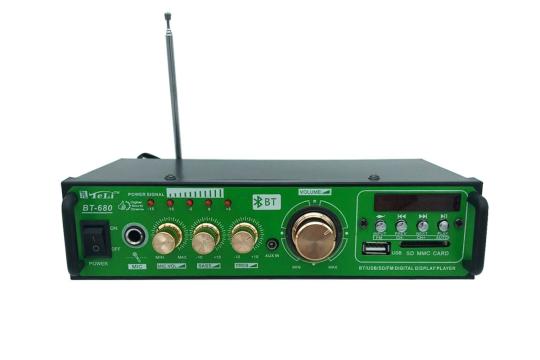 Amplificator audio stereo Teli BT-680 cu 2 canale