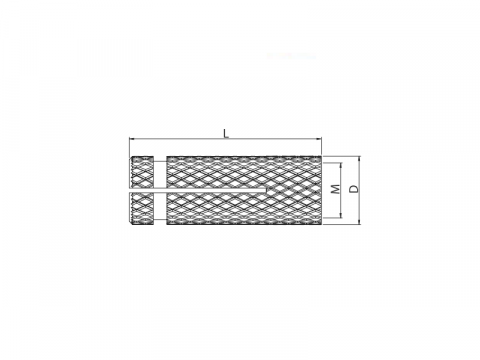 Ancore ingropate din alama TR M10x33mm