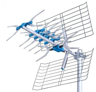 Antena TV, UIF pentru canalele 21-60, castig 12dbi