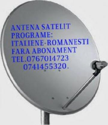 Antene satelit fara abonament si in format HD