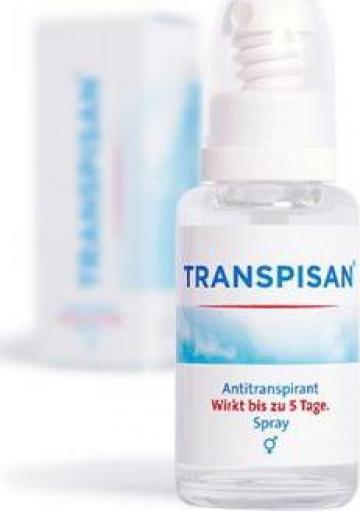 Antiperspirant Transpisan, 10 flacoane spray + roll-on