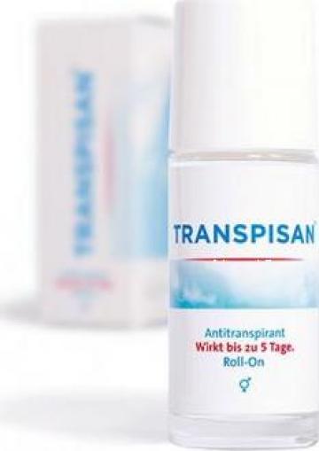 Antiperspirant Transpisan, 2 flacoane roll-on x 50ml