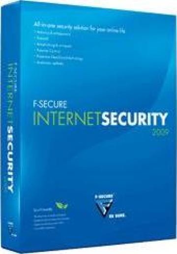 Antivirus F-Secure Internet Security 2009 pt 3 calculatoare