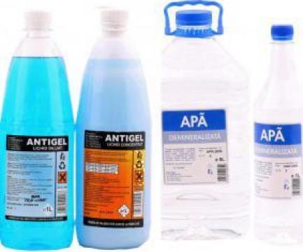 Apa demineralizata si antigel concentrat/ diluat