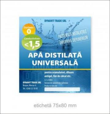 Apa distilata