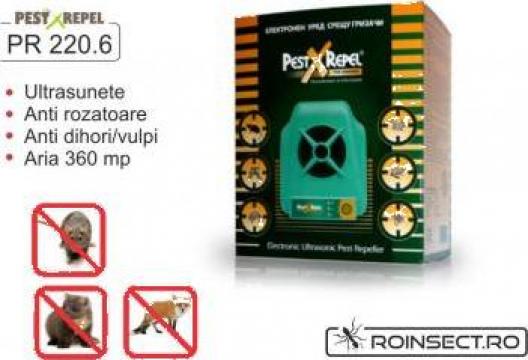 Aparat cu ultrasunete anti rozatoare, dihori, vulpi