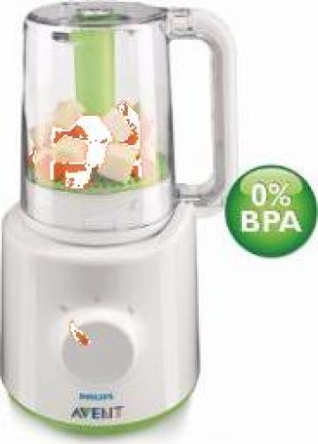 Aparat de gatit cu aburi si blender Avent SCF870/20