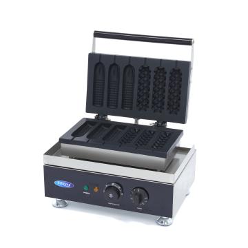 Aparat de vafe in forma de hot dog, cu striatii Maxima