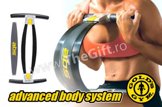 Aparat pentru abdomen, coapse si brate Gold's Gym ABS