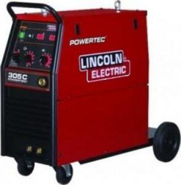 Aparat sudura Mig Mag Powertec 305C 4R Lincoln electric