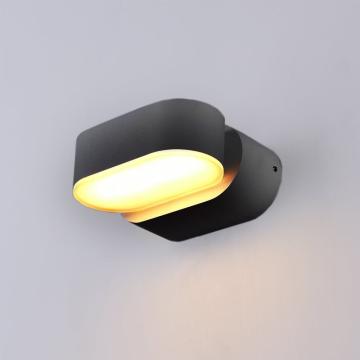 Aplica LED Epistar 6W corp negru rotativ
