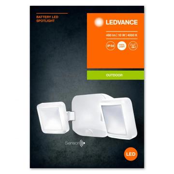 Aplica LED pentru exterior pe baterii 4x D neincluse