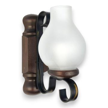 Aplica Rustic 1X E14 wenge EX-00195