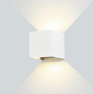 Aplica cu LED-uri corp alb patrat
