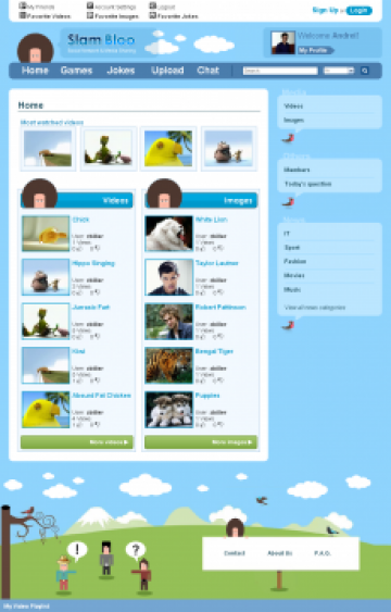 Aplicatie web Social Network&Video/Imagini Sharing Platform