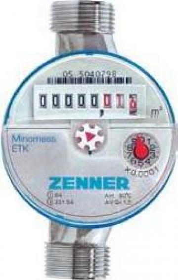 Apometre de apa rece/calda Zenner DN 15, DN 20