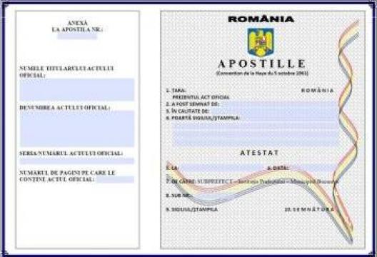 Apostile, traduceri, supralegalizari acte Ploiesti