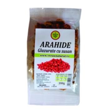 Arahide glazurate cu susan 200 gr, Natural Seeds Product