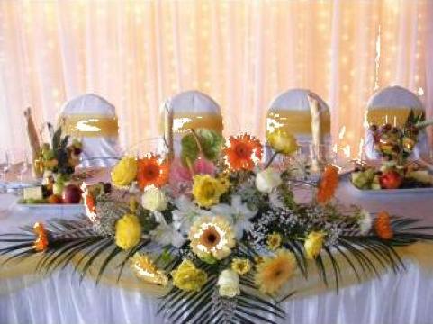 Aranjament floral prezidiu