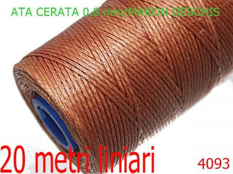 Ata cerata  0.8 mm maron deschis 4093