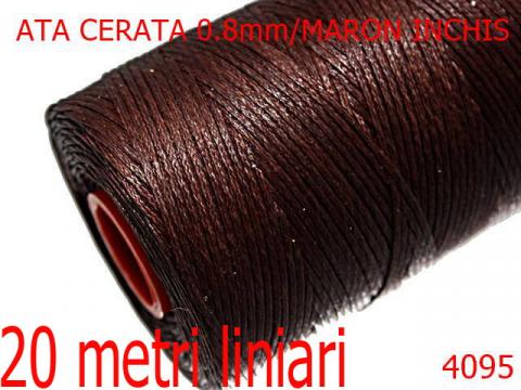 Ata cerata  0.8 mm marun inchis 4095